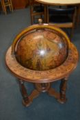 Retro Globe Cocktail Cabinet