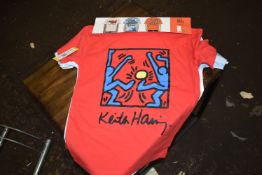 Keith Haring Kid’s T-Shirt 3pk Size: 7-8 years