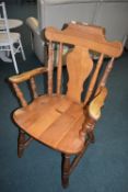 Pine Captains Chair