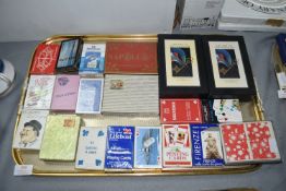 Twenty Packs of Vintage Playing Cards