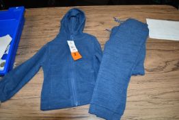 Kid’s Blue Hoodie & Jogger Set Size: 2 years