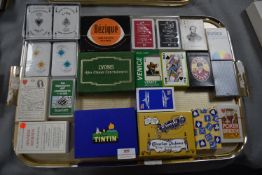 Twenty Packs of Vintage Playing Cards