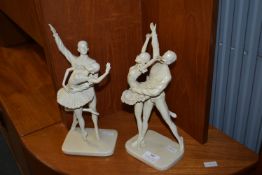 Two Ballet Dancer Figures (AF)