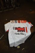 Keith Haring Kid’s T-Shirt 3pk Size: 9-10 years