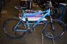 Voodoo Black Magic T6 Alloy Framed Full Suspension Mountain Bike