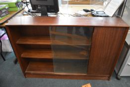Retro Teak Glazed Bookcase