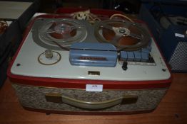 Regentone Reel-to-Reel Tape Records with Spare Ree