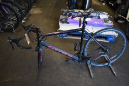 Carrera Virtuoso Aluminium Framed Road Bike (no front wheel)