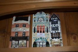 Three Hayle Nation of Shopkeepers Pottery Storefronts