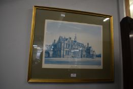 Framed David Bell Print of Hymers College