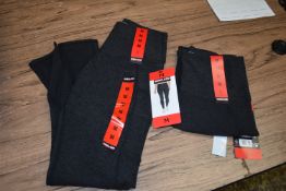 *2x Kirkland Women’s Grey Brushed Leggings Size: M