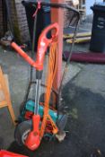 Flymo Strimmer and a Bosch Hand Mower