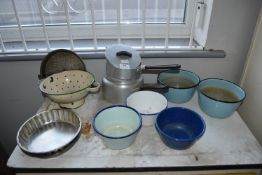 Vintage Enamel Cookware etc.