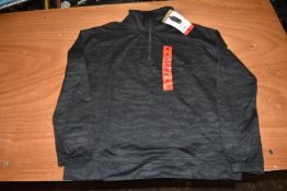 *Mondetta Black Brushed Jacquard Popover Size: M