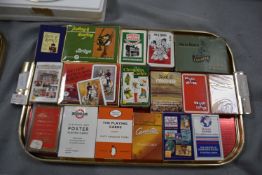 Twenty Packs of Vintage Playing Cards