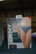 *DKNY Seamless Bikini Briefs 4pk Size: M