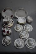 Richmond and Colclough Part Tea Sets 40+pcs