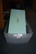 Fortnum & Mason Cardboard Box and Three Plastic Drawers