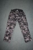 Spada Armoured Camouflage Motorbike Trousers Size: XXXL