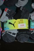 Puma Drycell Kid’s Low Cut Socks 10pr Size: 12-1.5