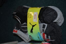 Puma Drycell Youth’s Low Cut Socks 10pr Size: 2.5-5