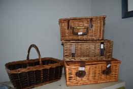 Wicker Picnic Hampers and Baskets