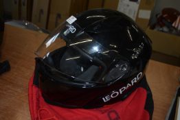 Leopard Full Face Motorcycle Helmet Size: S