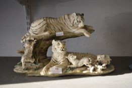 Tiger Family Figure