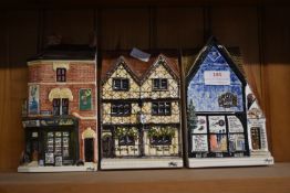 Three Hayle Nation of Shopkeepers Pottery Storefronts