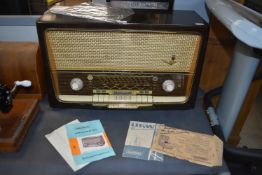 Grundig Type 5097 Valve Radio with Original Paperwork