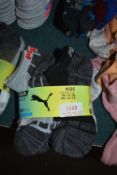Puma Drycell Kid’s Low Cut Socks 10pr Size: 12-1.5