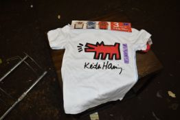 Keith Haring Kid’s T-Shirt 3pk Size: 5-6 years