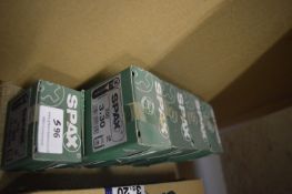 *9x Box of 200 Spax 3x30 Z1 Screws