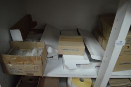 *Contents of Upper Shelves to Include Various Plastic Bags