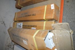 *27 570mm Sapphire White Shelf Brackets