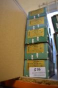 *10x Box of 200 ASP Flat CSK Posi Yellow Screws M3x25