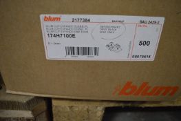 *Box of 500 Blum Clips 174H7100E