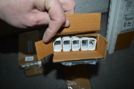 *Nineteen 430mm Twin Slot White Shelf Uprights