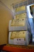 *6x Box of 200 ASP Flat CSK Posi Yellow Screws M3x40