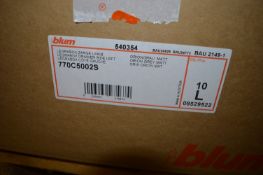 *10 Blum Lefthand Drawer Sides 770C5002S