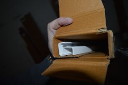 *Twelve 1980mm Twin Slot White Shelf Uprights