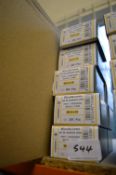 *10x Box of 200 ASP Flat CSK Posi Yellow Wood Screws M3.5x20
