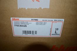 *10 Blum Lefthand Drawer Sides 770C5002S