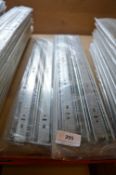 *4 Pairs of 45cm and 1 Pair of 50cm Drawer Runners