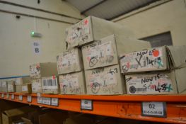 *Contents of Shelf to Include Various Fittings, Covers, Clips, etc.