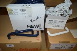 *Assorted Blue and White Pull Handles 128x13mm