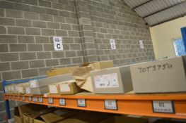 *Contents of Shelf to Include Cover Caps, Hinges, etc.