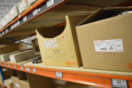 *Contents of Shelf to Include Various Hinges, and a Pair of Blum 560H3502 Runners