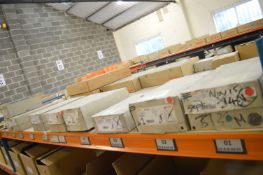 *Contents of Shelf to Include Assorted Hinges, Clips, Brackets, etc.