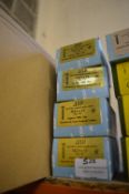 *4x Box of 1000 ASP Flat CSK Posi Yellow Screws M2.5x12